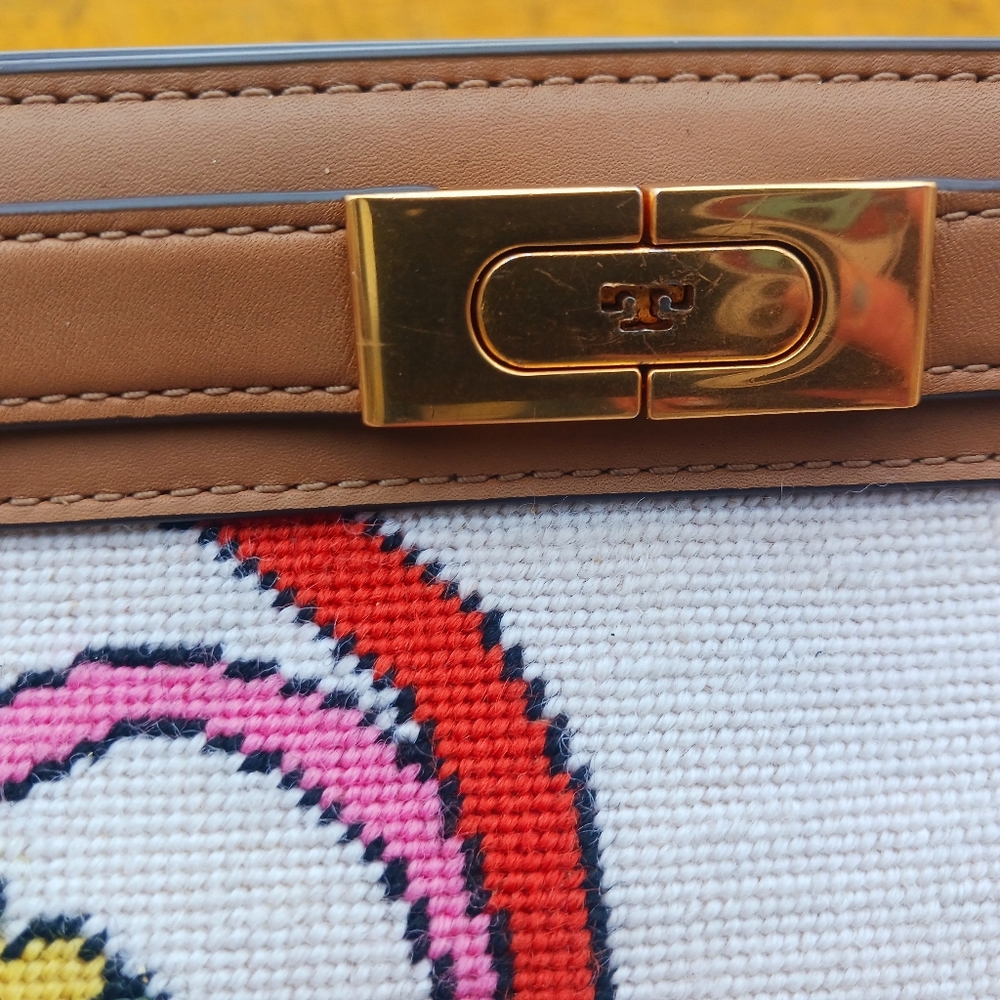 Tory Burch Lee Radziwill Satchel Limited Edition - Picture 9 of 11